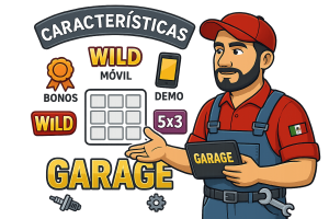 Características principales slot Garage