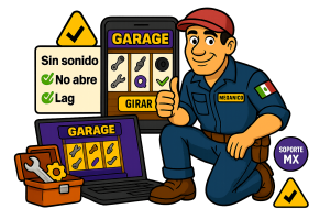 Solución de problemas en Garage
